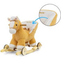 MILLY MALLY Houpací koník s melodií a kolečky