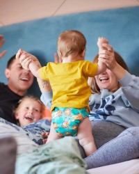 BAMBINO MIO Revoluční opakovaně použitelná plenka