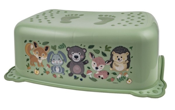 MALTEX Stupínek protiskluzový The Nature Buddies - Ježek - Green