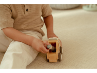 LITTLE DUTCH Taxi auto dřevěné