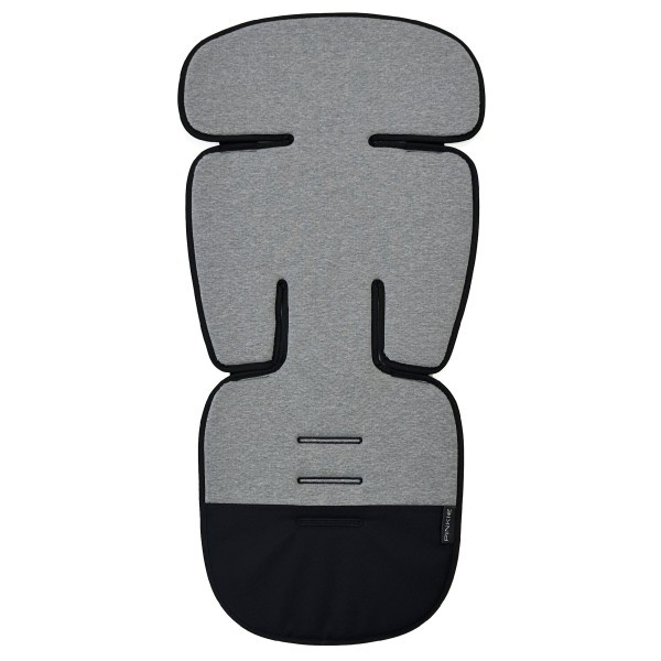 PINKIE podložka do kočárku Bamboo - Grey Quilt