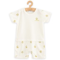 NEW BABY Kojenecký letní overal z organické bavlny Olivy