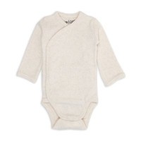 LODGER Body s dlouhým rukávem Melange Zavinovací