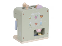 LITTLE DUTCH Kávovar na kapsle dřevěný