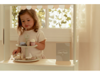 LITTLE DUTCH Stojan na cukroví s doplňky dřevěný