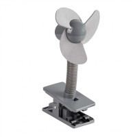 DOOKY Ventilátor na kočárek Stroller Fan Soft Foam