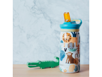 QUOKKA Nerezová termoláhev s pítkem Pop Kids 445 ml