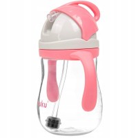 AKUKU Hrnek s ohebným brčkem a závažím 280 ml