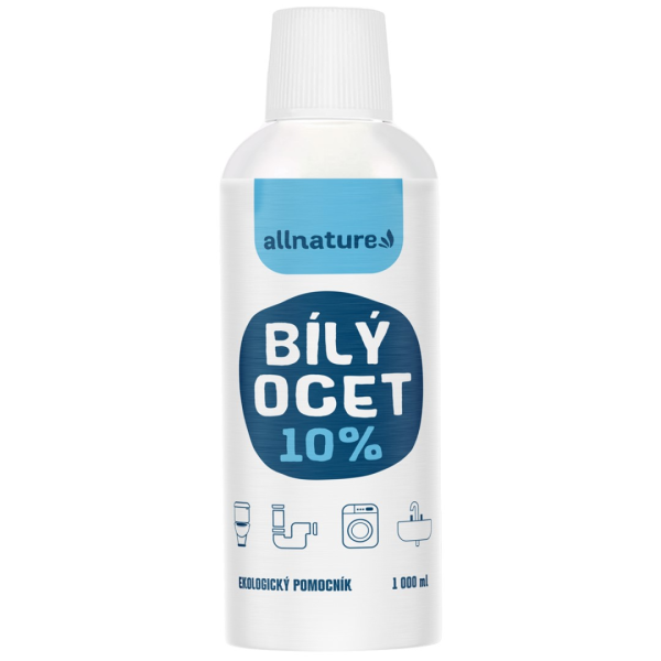 ALLNATURE Bílý ocet 10% - 1000 ml - 1000 ml