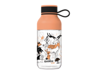 QUOKKA Plastová láhev Ice Kids s poutkem 430 ml