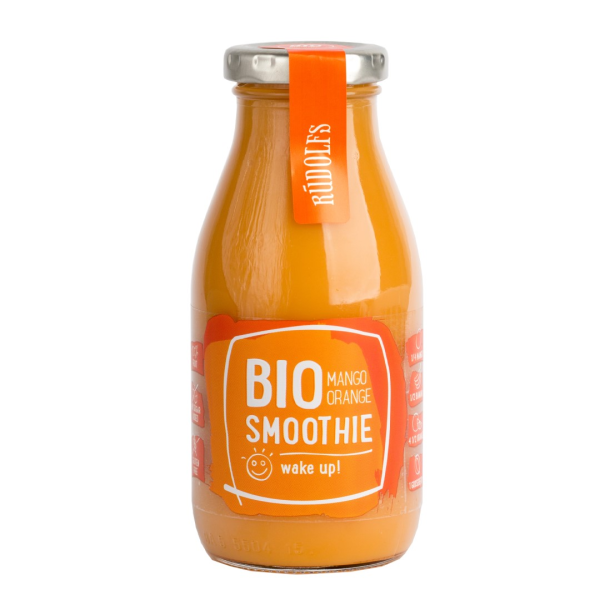RUDOLFS Smoothie Mango, pomeranč BIO 260 ml - Smoothie Mango, pomeranč BIO 260 ml