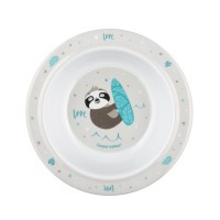 CANPOL BABIES Melaminová miska s přísavkou EXOTIC ANIMALS 270ml