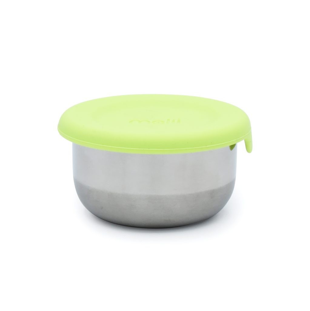 MELII Nerezová dóza 89 ml se silikonovým víčkem 3ks