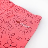 LITTLE ANGEL Kraťasy tenké TISK Outlast® - jahodová kytičky