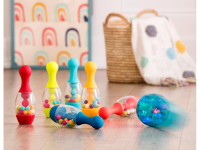 B-TOYS Bowling sada se svítící koulí