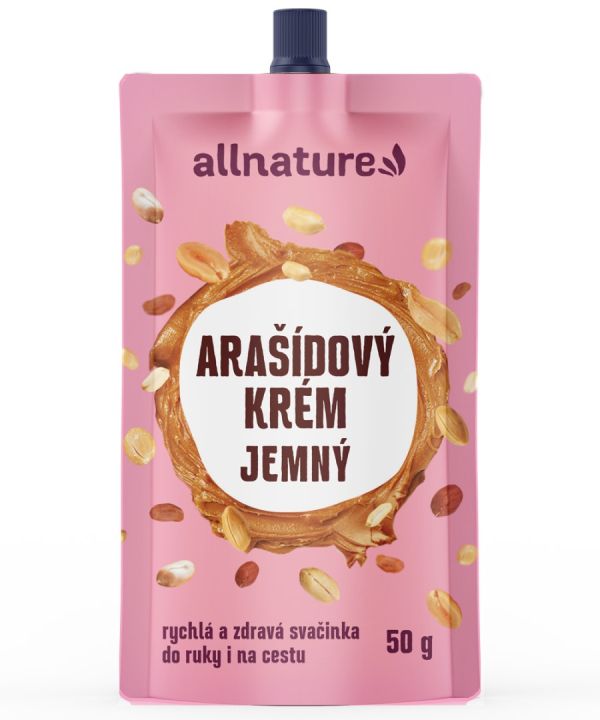 ALLNATURE Arašídový krém jemný - 50 g