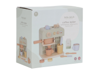 LITTLE DUTCH Kávovar na kapsle dřevěný