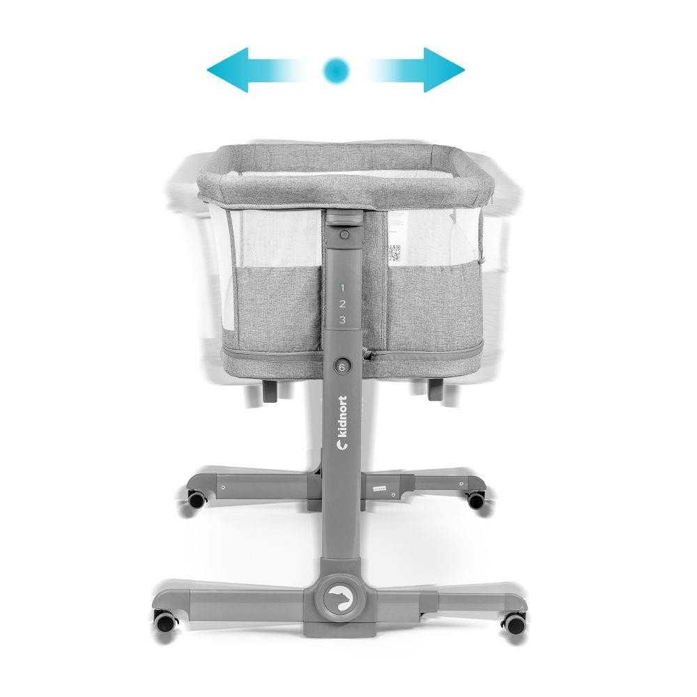 KIDNORT Postýlka Snäckskal