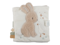 LITTLE DUTCH Textilní knížka s aktivitami Newborn Naturals