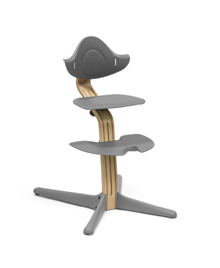 STOKKE® Nomi® Chair OAK (dub) Rostoucí židlička - Grey