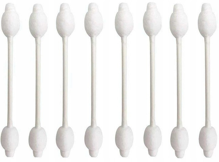 AKUKU Vatové tyčinky s omezovačem pro miminka