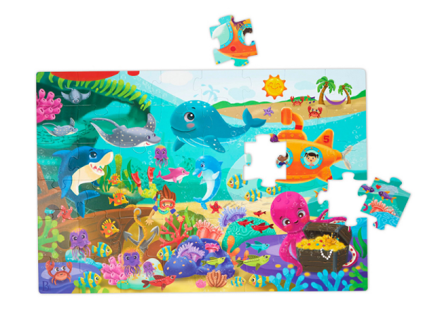 B-TOYS Puzzle maxi 48 ks - Podmořský svět
