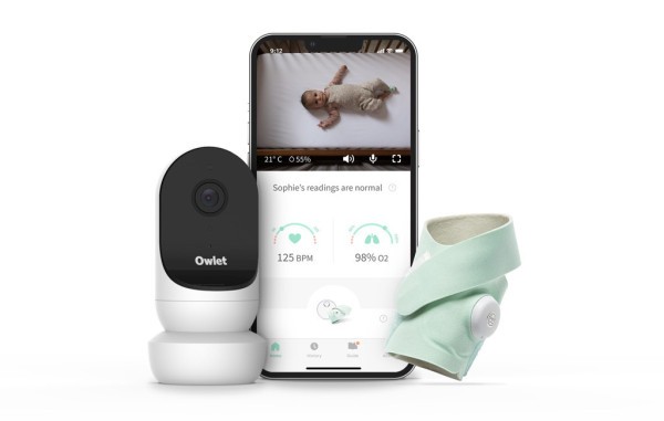 OWLET Ponožka chytrá Owlet Smart Sock 3 a kamera Owlet Cam Deep