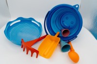 COMPACTOYS Skládací sada na písek 7v1