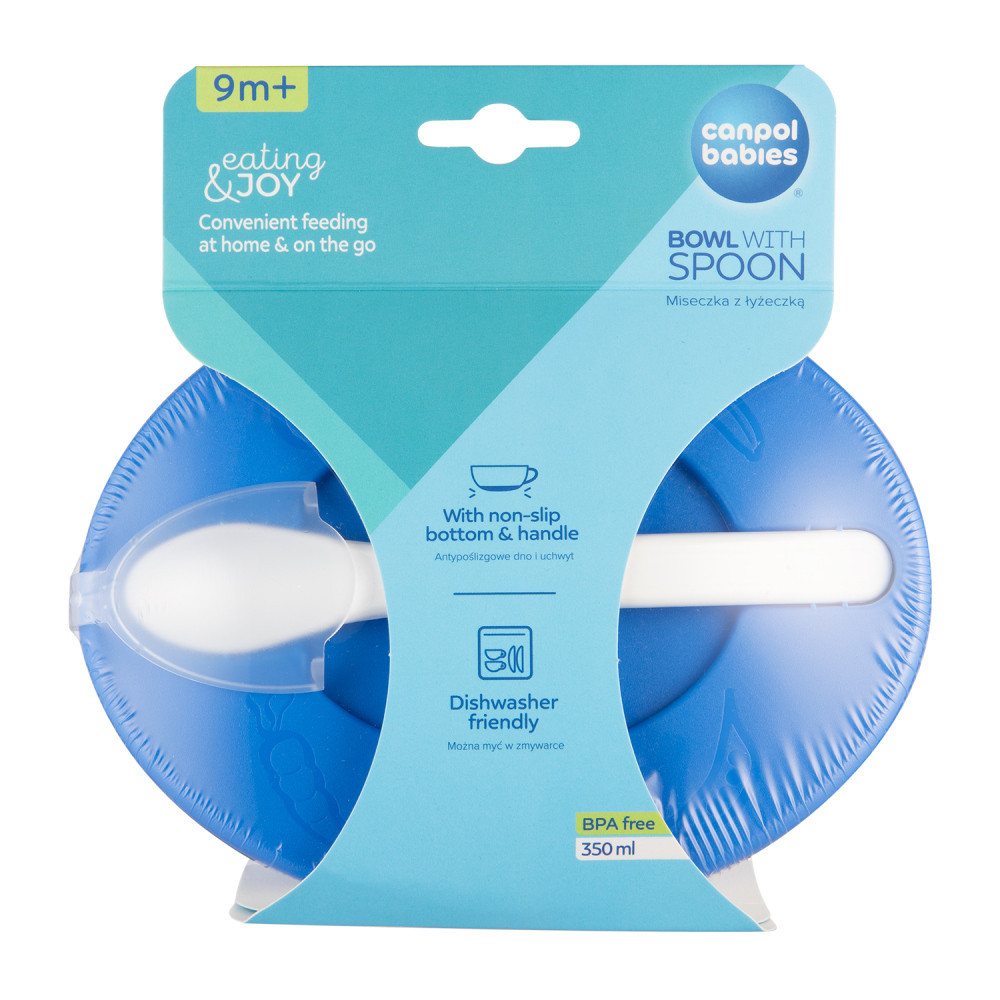 CANPOL BABIES Miska s lžičkou