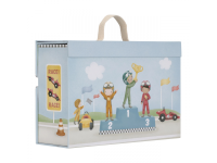 LITTLE DUTCH Závodní dráha s doplňky v kufříku