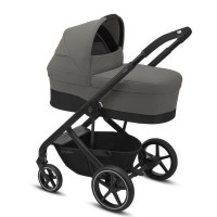 Kočárek CYBEX Set Balios S Lux Black 2022 + Aton B2 i-Size ZDARMA