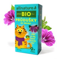 ALLNATURE BIO Dětský čaj Průdušky se slézem 20x1,5 g