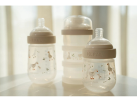 LITTLE DUTCH Kojenecké láhve 165 ml + 240 ml + 2 savičky