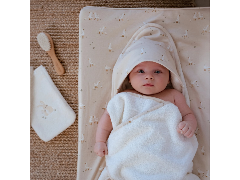 LITTLE DUTCH Potah na přebalovací podložku Husa Newborn Naturals