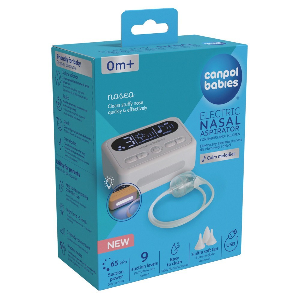 CANPOL BABIES Elektrická nosní odsávačka Noseo