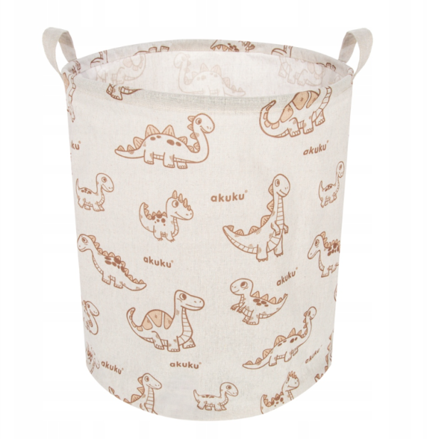 AKUKU Skládací koš na hračky - Dino