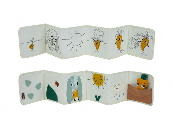 TINY LOVE Knížka pro nejmenší Garden of Adventures - Knížka pro nejmenší 