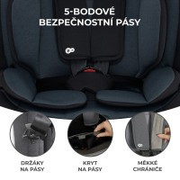 KINDERKRAFT Autosedačka Oneto3 i-Size 76-150cm + Isofix