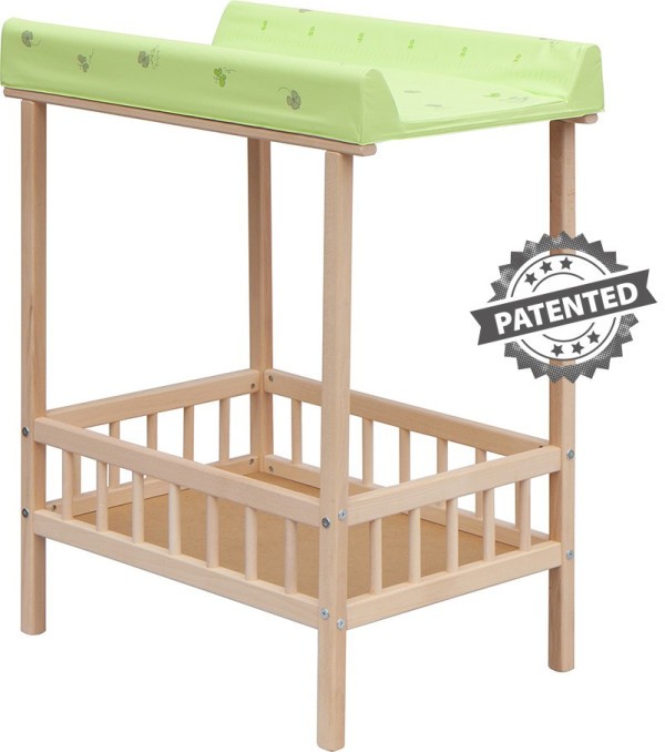 SCARLETT Přebalovací pult Pája ECO - Slon - zelený