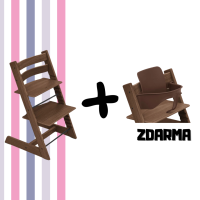 STOKKE Židlička Trip Trapp + baby set zdarma