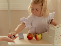 LITTLE DUTCH Pokladna se skenerem a čtečkou karet dřevěná