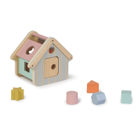 SARO BABY Dřevěný vkládací domeček 12m+