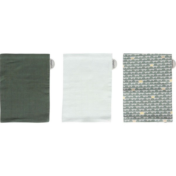 Mušelínové žínky Luma Bambus 3ks - Bow Deco