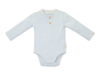 LITTLE DUTCH Body dlouhý rukáv Baby Blue