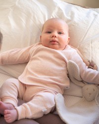 LODGER Zavinovací kabátek Melange Birch