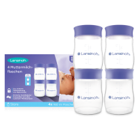 LANSINOH Zásobníky na uskladnění mateřského mléka 4ks