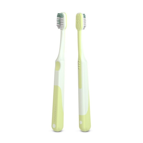 SUAVINEX Dětský kartáček na zoubky JUNIOR +6 let - zelený