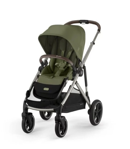 CYBEX Gold GAZELLE S Sportovní/sourozenecký kočárek - Moss Green | khaki