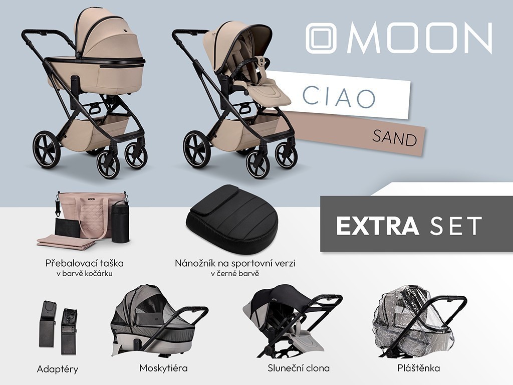 MOON CIAO EXTRA set - Sand