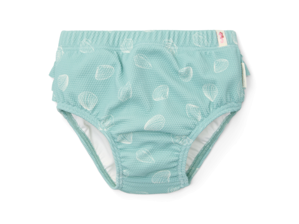 LITTLE DUTCH Plavky plenkové UPF 50+ - Ocean Treasures Surf Blue vel. 74/80